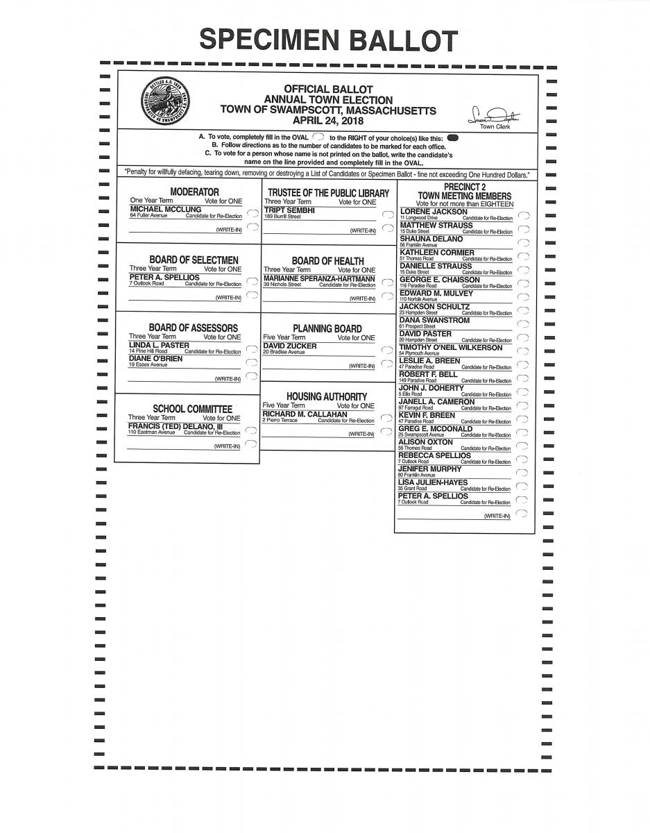 p2 ballot