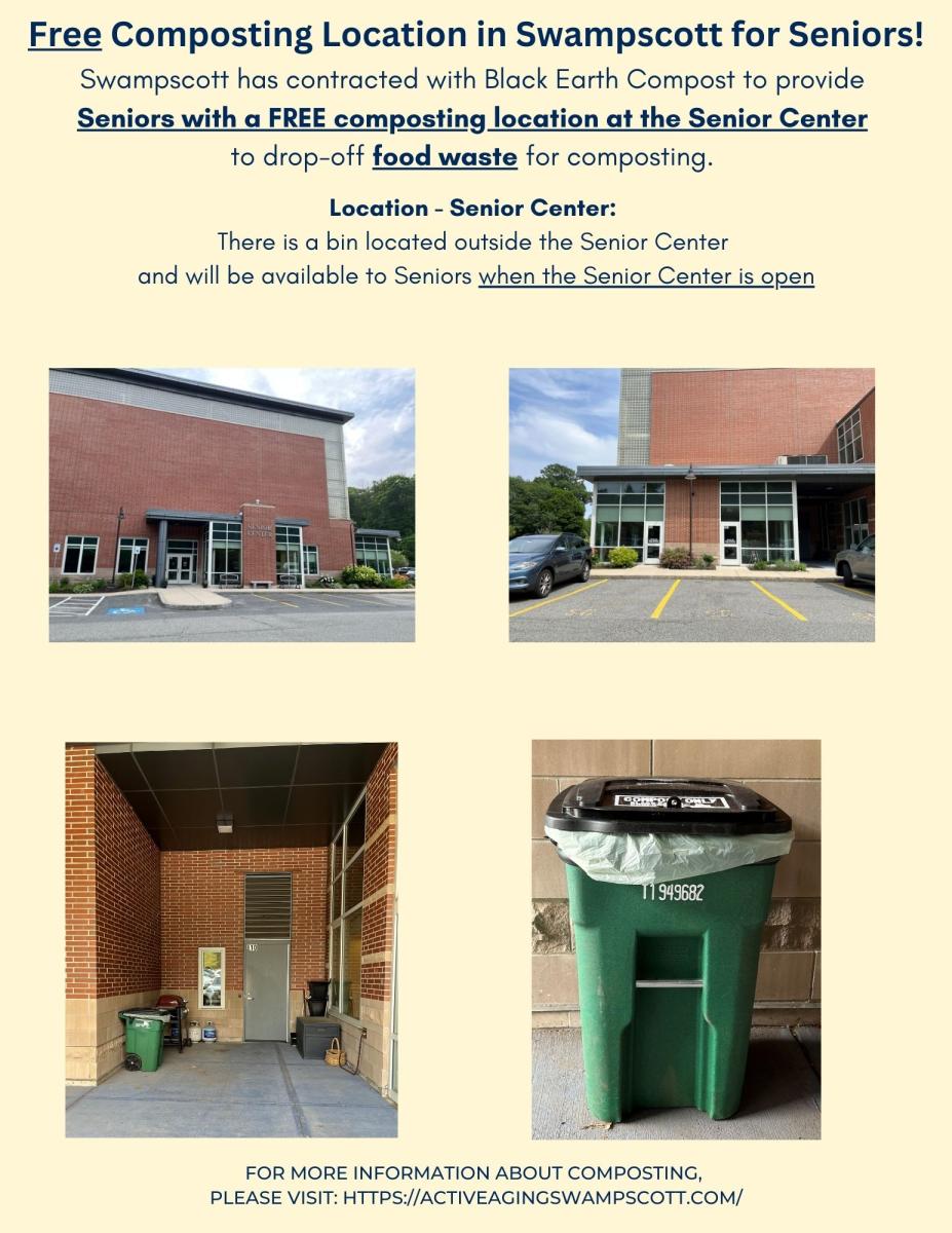 Composting at the Senior Center - exterior - use