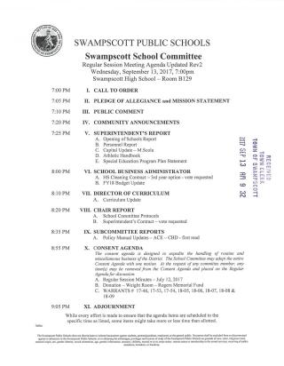 School Committee 9 13 17 notice