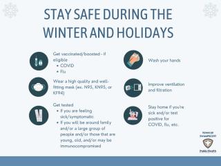 Holiday/Winter Safety Information