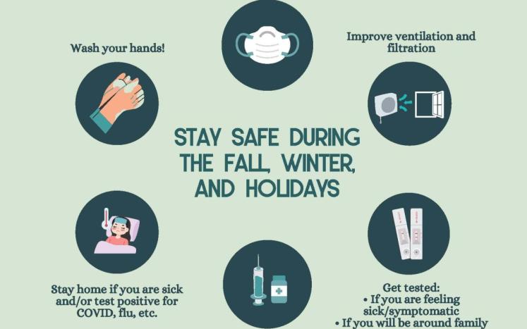 Swampscott Health Department - Staying Safe During Fall/Winter/Holidays Flyer