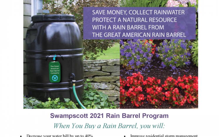 Rain Barrel Program Flyer